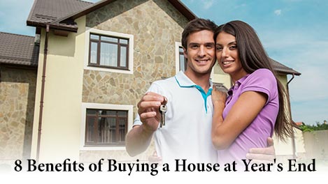 8 Benefits of Buying a House at Year's End