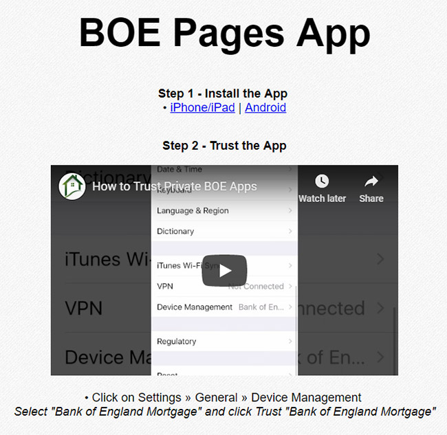 Refresh your BOE Pages App!