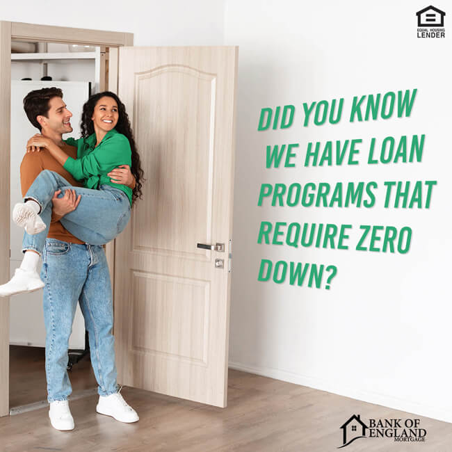 Zero Down Loan Programs